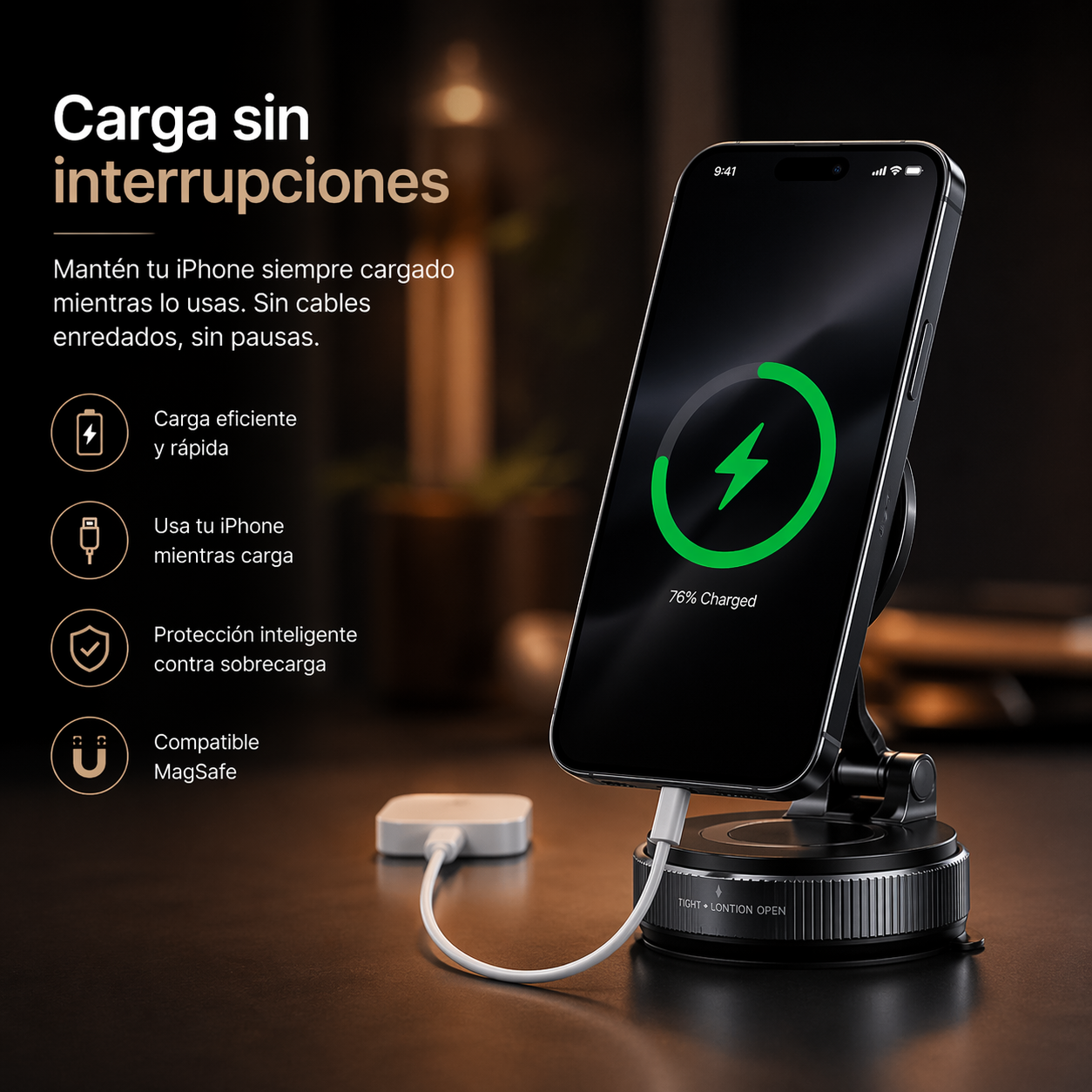 Soporte Magnético IRON K007