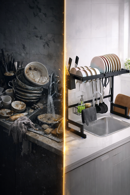 Escurridor que organiza tu cocina