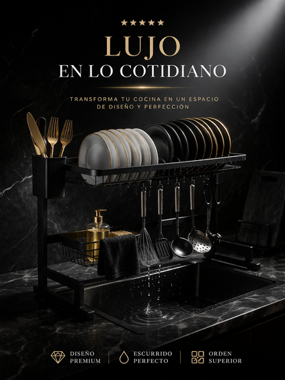 Escurridor que organiza tu cocina
