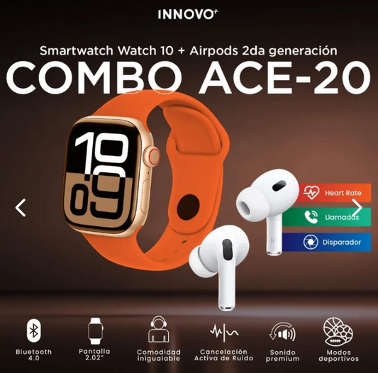 smartwatch + audifonos